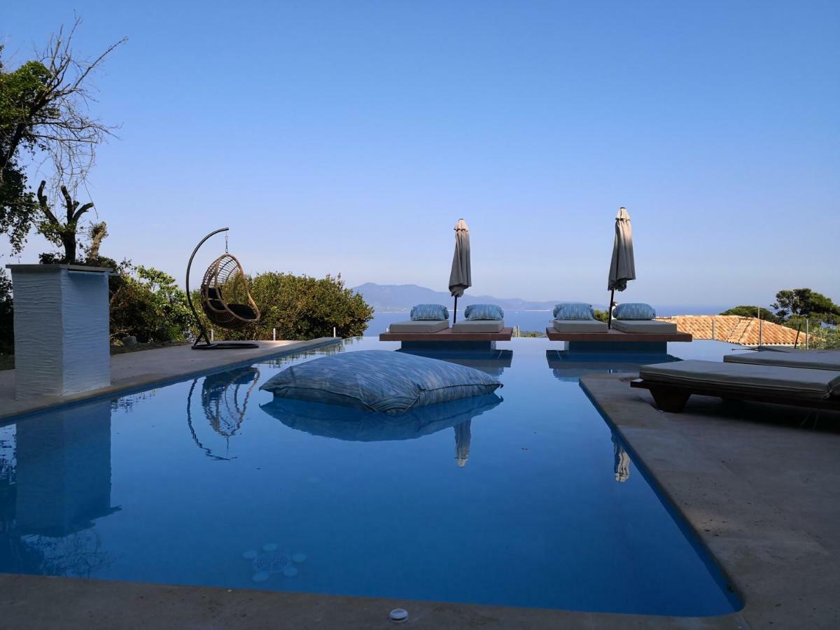 Angio Villas Spa Moni Evaggelistrias Buitenkant foto