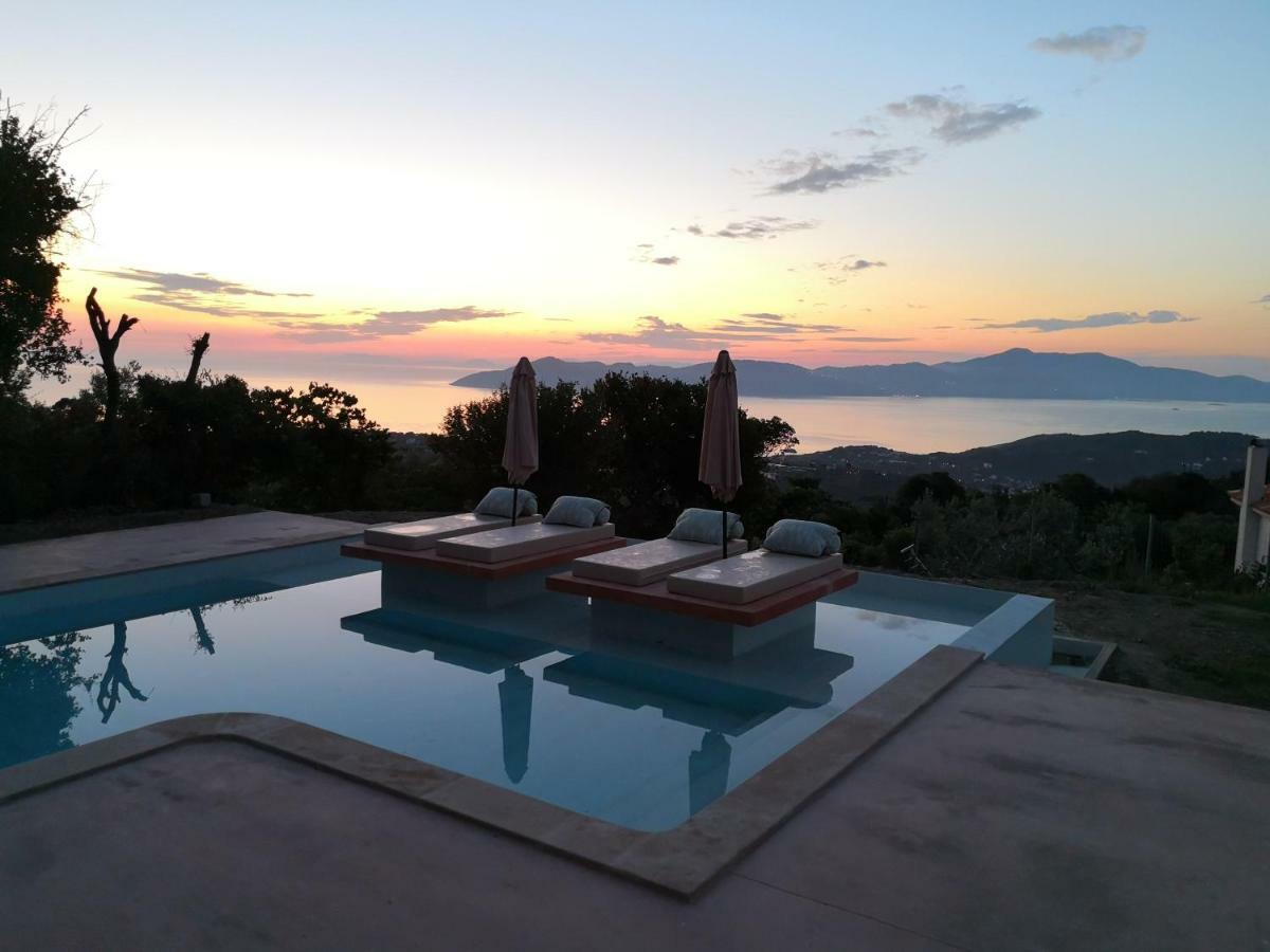 Angio Villas Spa Moni Evaggelistrias Buitenkant foto