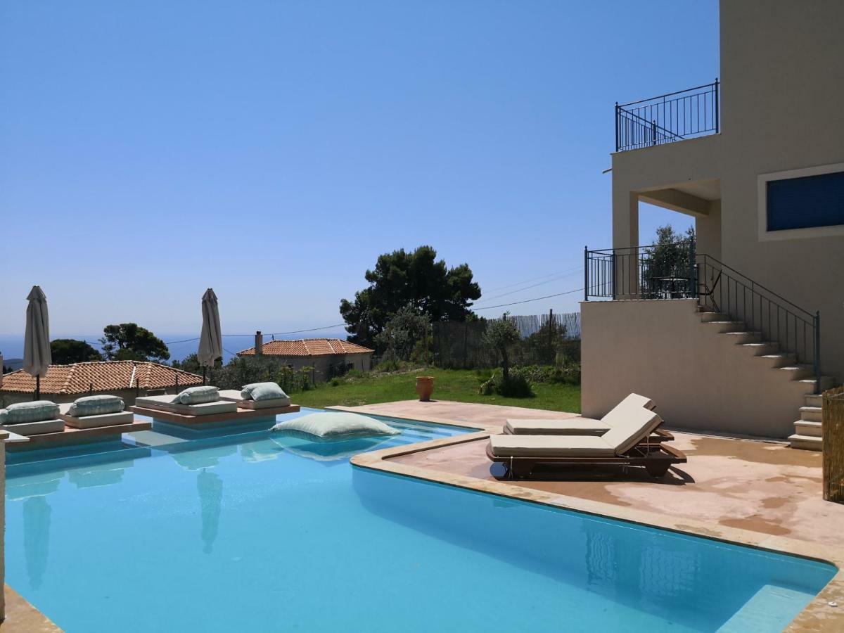 Angio Villas Spa Moni Evaggelistrias Buitenkant foto