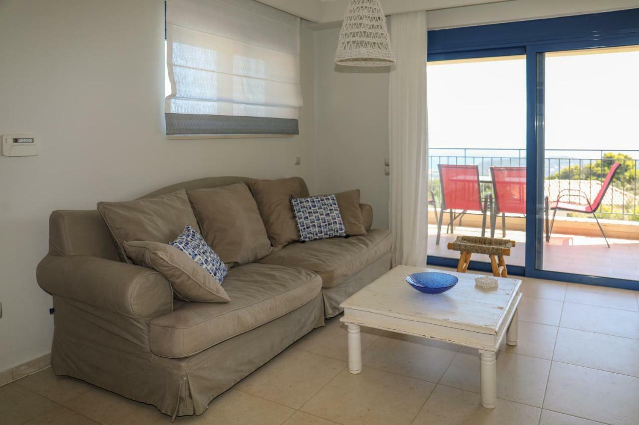 Angio Villas Spa Moni Evaggelistrias Buitenkant foto