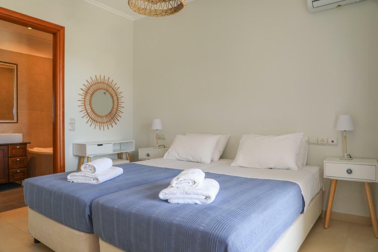 Angio Villas Spa Moni Evaggelistrias Buitenkant foto