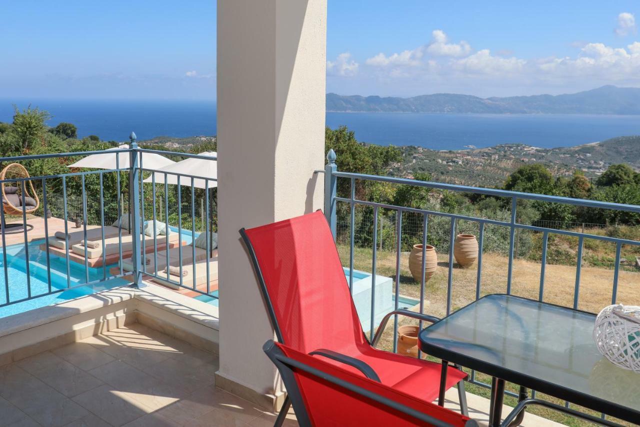 Angio Villas Spa Moni Evaggelistrias Buitenkant foto